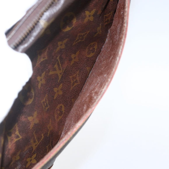 LOUIS VUITTON Monogram Compiegne 28 Clutch Bag M51845 LV Auth ep13521