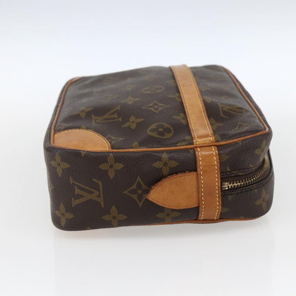 LOUIS VUITTON Monogram Compiegne 28 Clutch Bag M51845 LV Auth ep13521