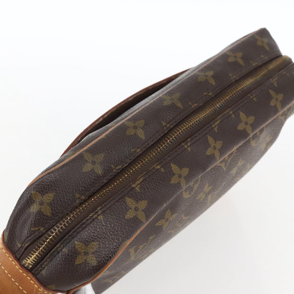 LOUIS VUITTON Monogram Compiegne 28 Clutch Bag M51845 LV Auth ep13521