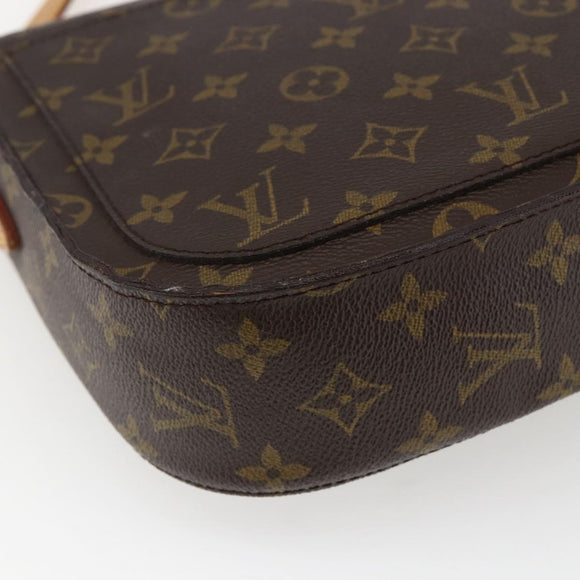 LOUIS VUITTON Monogram Saint Cloud GM Shoulder Bag M51242 LV Auth ep13524