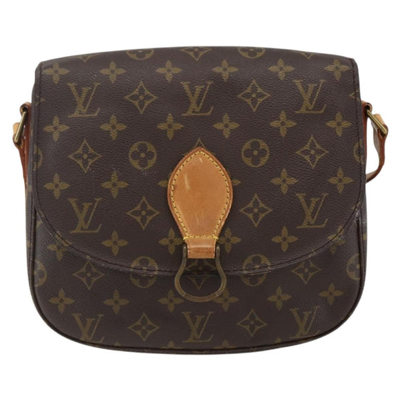 LOUIS VUITTON Monogram Saint Cloud GM Shoulder Bag M51242 LV Auth ep13524