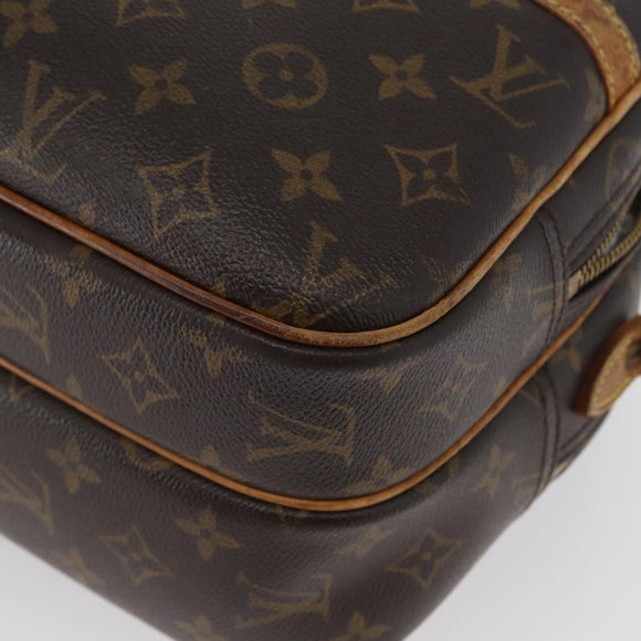 LOUIS VUITTON Monogram Reporter PM Shoulder Bag M45254 LV Auth ep13526