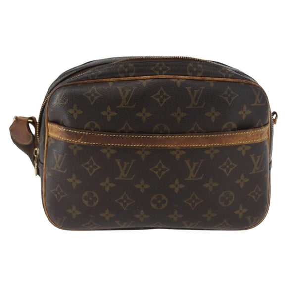 LOUIS VUITTON Monogram Reporter PM Shoulder Bag M45254 LV Auth ep13526