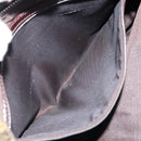 FENDI Zucca Canvas Hand Bag Brown Black Auth ep13529-11