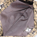 FENDI Zucca Canvas Hand Bag Brown Black Auth ep13529-23