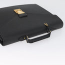 LOUIS VUITTON Epi Serviette Conseiller Briefcase Black M54422 LV Auth ep13531-6