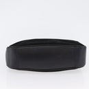 GUCCI Bamboo Hand Bag Suede Black Gold 001 3754 1638 Auth ep13532-5