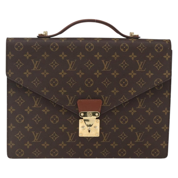 LOUIS VUITTON Monogram Porte Documents Bandouliere Bag M53338 LV Auth ep13533