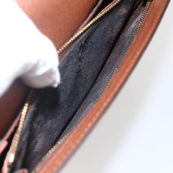 LOUIS VUITTON Monogram Porte Documents Bandouliere Bag M53338 LV Auth ep13533