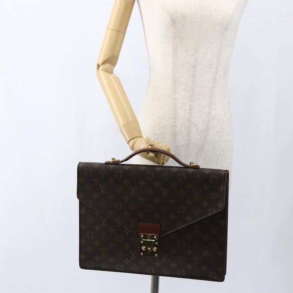 LOUIS VUITTON Monogram Porte Documents Bandouliere Bag M53338 LV Auth ep13533