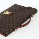 LOUIS VUITTON Monogram Porte Documents Bandouliere Bag M53338 LV Auth ep13533-6