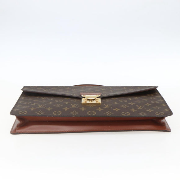LOUIS VUITTON Monogram Porte Documents Bandouliere Bag M53338 LV Auth ep13533