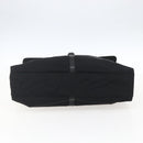 GUCCI Jackie Shoulder Bag Nylon Black Silver Auth ep13535-5