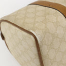 GUCCI GG Supreme Boston Bag PVC Ivory Gold 40 02 007 Auth ep13537-11