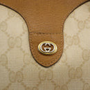 GUCCI GG Supreme Boston Bag PVC Ivory Gold 40 02 007 Auth ep13537-14
