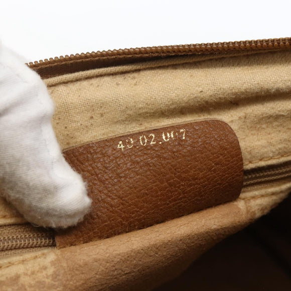 GUCCI GG Supreme Boston Bag PVC Ivory Gold 40 02 007 Auth ep13537