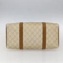 GUCCI GG Supreme Boston Bag PVC Ivory Gold 40 02 007 Auth ep13537-9