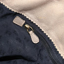 LOEWE Tote Bag Leather Gold Tone Auth ep13539-18