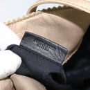 LOEWE Tote Bag Leather Gold Tone Auth ep13539-20