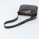 GUCCI Soho Bag Patent leather Dark Brown Silver 007 2046 0250 Auth ep13540-7
