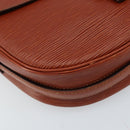 LOUIS VUITTON Epi Jeune FilleMM Shoulder Bag Brown M52153 LV Auth ep13542-16