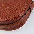 LOUIS VUITTON Epi Jeune FilleMM Shoulder Bag Brown M52153 LV Auth ep13542-17