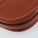 LOUIS VUITTON Epi Jeune FilleMM Shoulder Bag Brown M52153 LV Auth ep13542-18