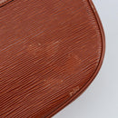 LOUIS VUITTON Epi Jeune FilleMM Shoulder Bag Brown M52153 LV Auth ep13542-8