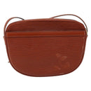 LOUIS VUITTON Epi Jeune FilleMM Shoulder Bag Brown M52153 LV Auth ep13542-2