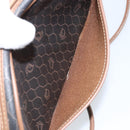 Christian Dior Honeycomb Canvas Shoulder Bag PVC Black Auth ep13545-20