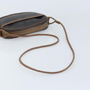 Christian Dior Honeycomb Canvas Shoulder Bag PVC Black Auth ep13545-7