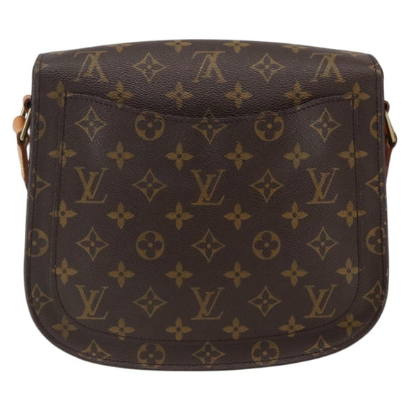 LOUIS VUITTON Monogram Saint Cloud GM Shoulder Bag M51242 LV Auth ep13553