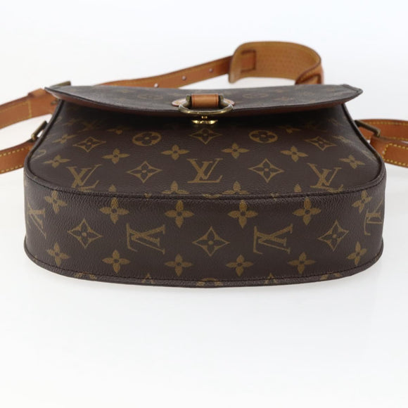 LOUIS VUITTON Monogram Saint Cloud GM Shoulder Bag M51242 LV Auth ep13553
