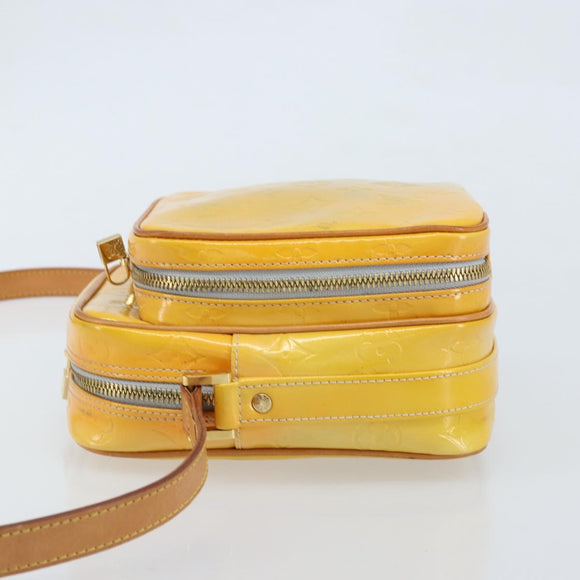 LOUIS VUITTON Monogram Vernis Wooster Shoulder Bag Gris M91036 LV Auth ep13555