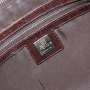 FENDI Zucca Canvas Tote Bag Brown Black Auth ep13557-18