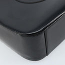 GUCCI Shoulder Bag Patent leather Black Silver 000 1186 0506 Auth ep13558-14