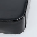 GUCCI Shoulder Bag Patent leather Black Silver 000 1186 0506 Auth ep13558-16