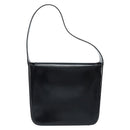 GUCCI Shoulder Bag Patent leather Black Silver 000 1186 0506 Auth ep13558-2