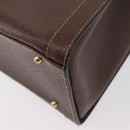 GUCCI Bamboo Hand Bag Leather Beige Gold 002 1186 0260 Auth ep13559-16