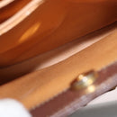 GUCCI Bamboo Hand Bag Leather Beige Gold 002 1186 0260 Auth ep13559-10