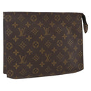 LOUIS VUITTON Monogram Poche Toilette 26 Pouch M47542 LV Auth ep13560-1