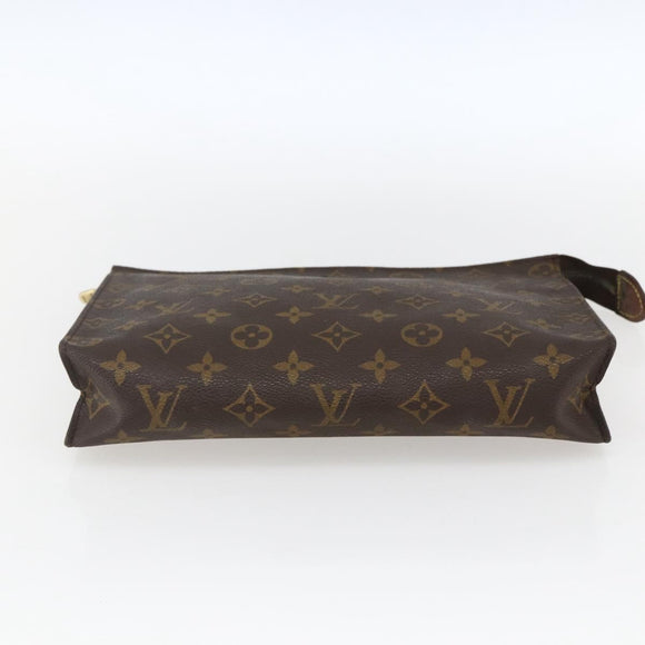 LOUIS VUITTON Monogram Poche Toilette 26 Pouch M47542 LV Auth ep13560
