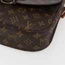 LOUIS VUITTON Monogram Saint Cloud GM Shoulder Bag M51242 LV Auth ep13561-10