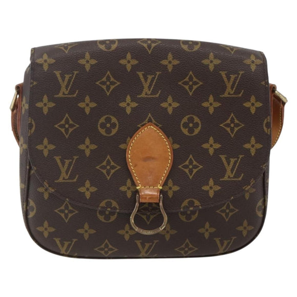 LOUIS VUITTON Monogram Saint Cloud GM Shoulder Bag M51242 LV Auth ep13561