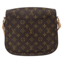 LOUIS VUITTON Monogram Saint Cloud GM Shoulder Bag M51242 LV Auth ep13561-3