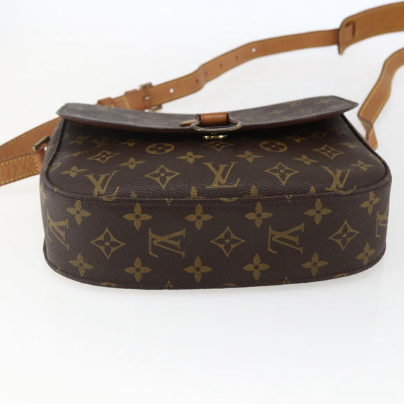 LOUIS VUITTON Monogram Saint Cloud GM Shoulder Bag M51242 LV Auth ep13561
