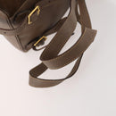 GUCCI Bamboo Backpack Suede Brown Gold 003 2058 0030 Auth ep13565-8