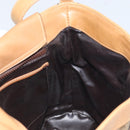 CELINE C Sulky Shoulder Bag PVC Beige Gold Auth ep13573-16