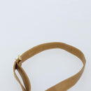 CELINE C Sulky Shoulder Bag PVC Beige Gold Auth ep13573-8