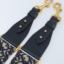 Christian Dior Trotter Canvas Schultergurt 93cm Navy Auth ep13575-5